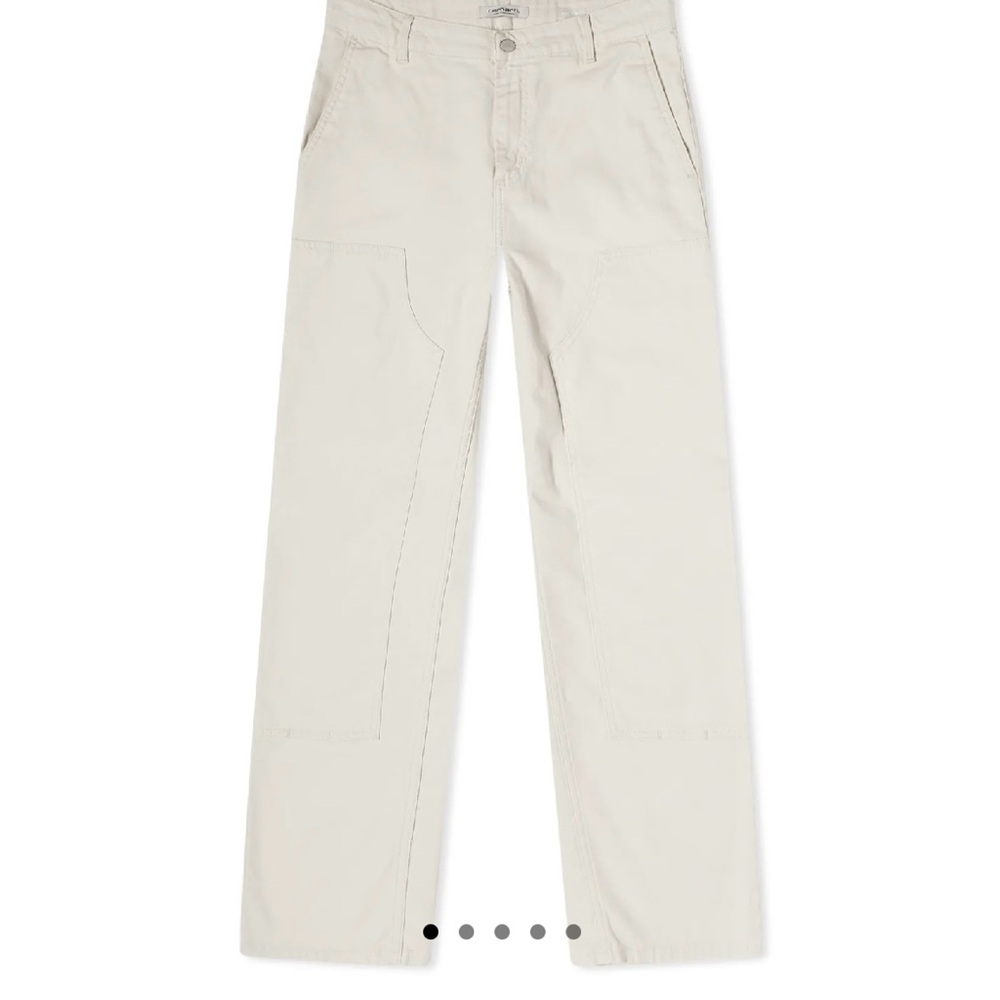 Carhartt WIP Women's Straight Leg Pants - Light Beige